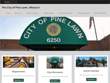 Tablet Screenshot of pinelawn.org
